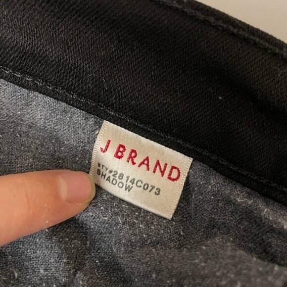 J Brand Shadow Straight Leg Black Jeans Size 27 - Picture 8 of 10